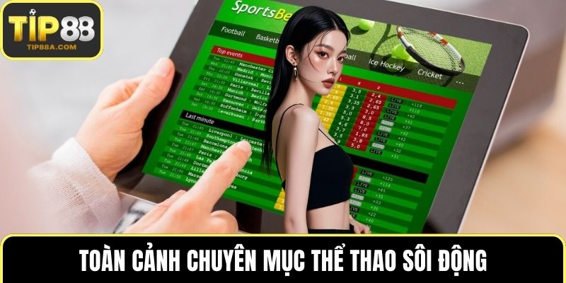 Toàn cảnh chuyên mục thể thao sôi động